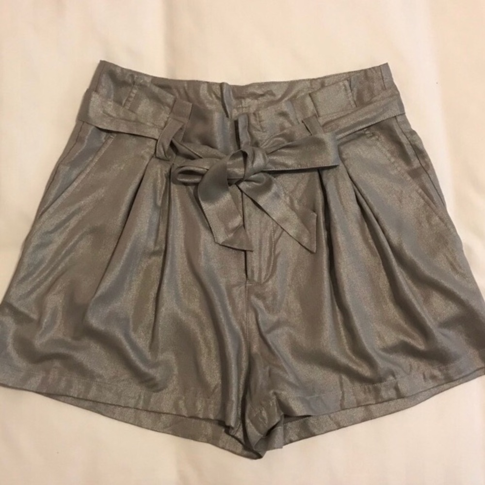 H&M Silver Shorts